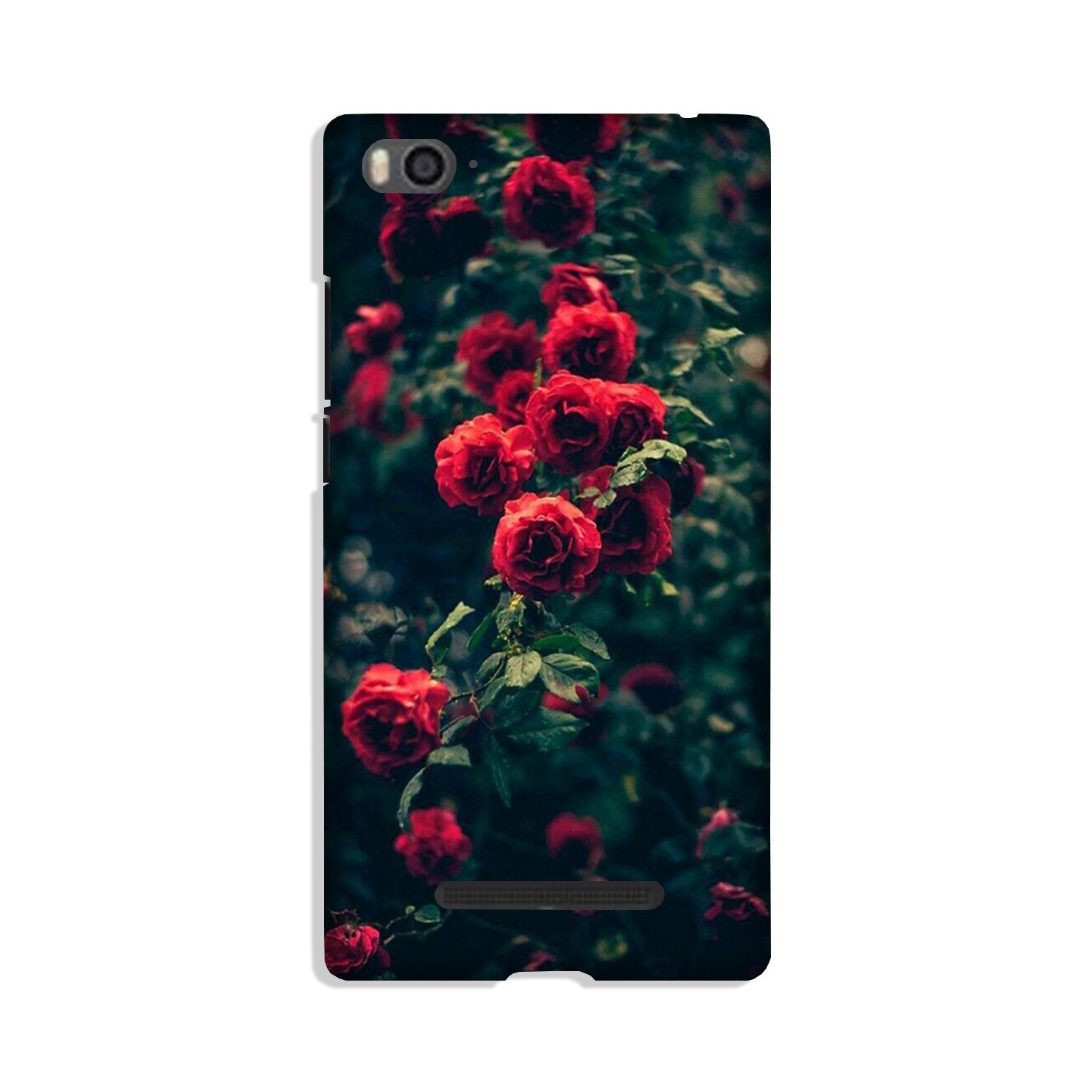 Red Rose Mobile Back Case for Xiaomi Mi 4i (Design - 66) Red Rose Case for Xiaomi Mi 4i
