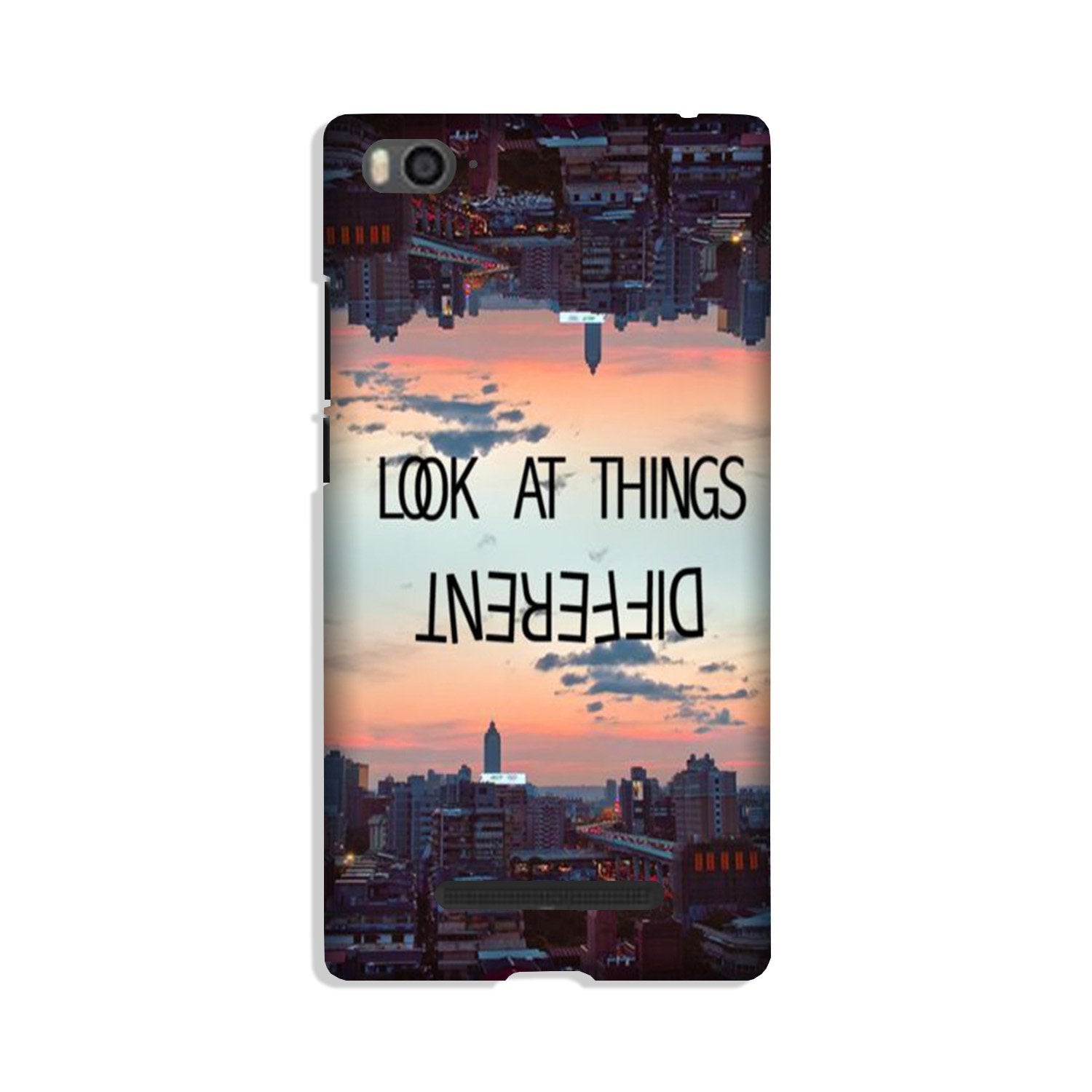 Look at things different Mobile Back Case for Xiaomi Mi 4i (Design - 99) Look at things different Case for Xiaomi Mi 4i