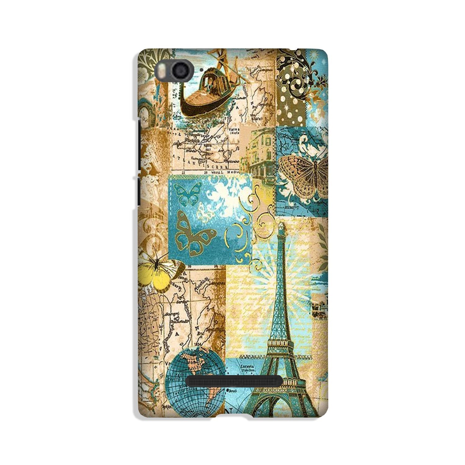 Travel Eiffel Tower Mobile Back Case for Xiaomi Mi 4i (Design - 206) Travel Eiffel Tower Case for Xiaomi Mi 4i (Design No. 206)