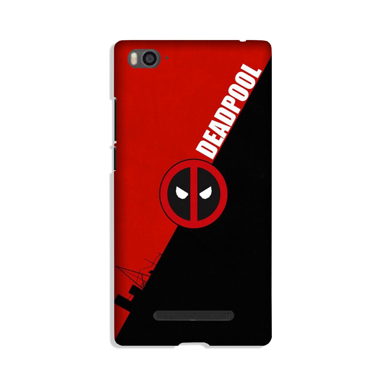 Deadpool Mobile Back Case for Xiaomi Mi 4i (Design - 248) Deadpool Case for Xiaomi Mi 4i (Design No. 248)