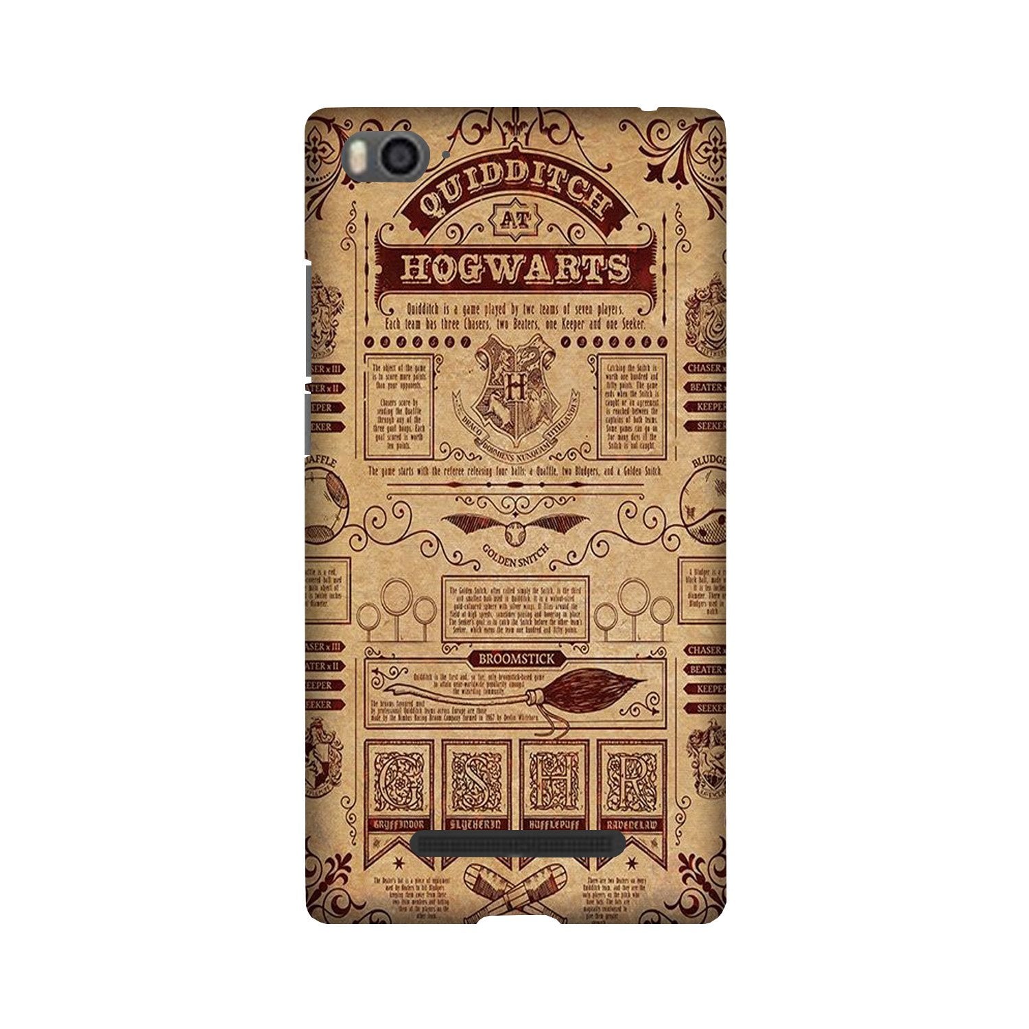 Hogwarts Mobile Back Case for Redmi 4A (Design - 304) Hogwarts Mobile Back Case for Redmi 4A (Design - 304)