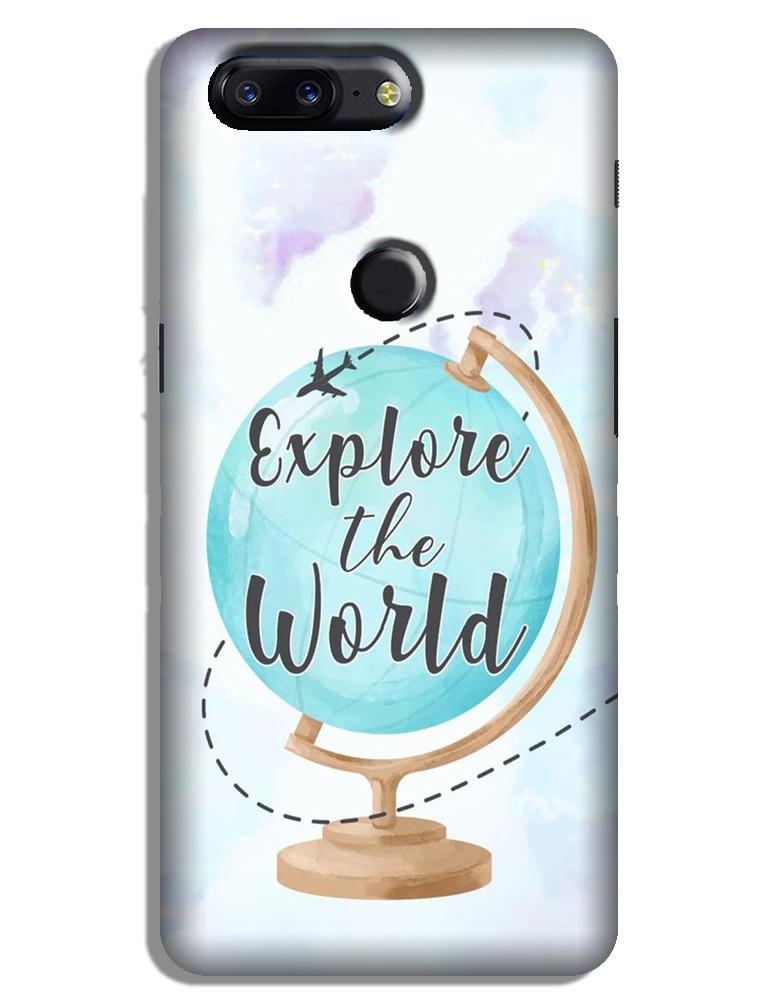 Explore the World Case for OnePlus 5T (Design No. 207) Explore the World Case for OnePlus 5T (Design No. 207)
