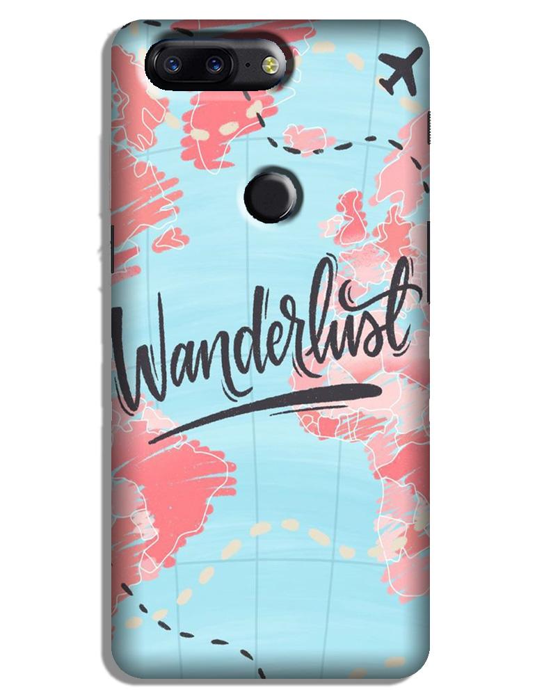 Wonderlust Travel Case for OnePlus 5T (Design No. 223) Wonderlust Travel Case for OnePlus 5T (Design No. 223)