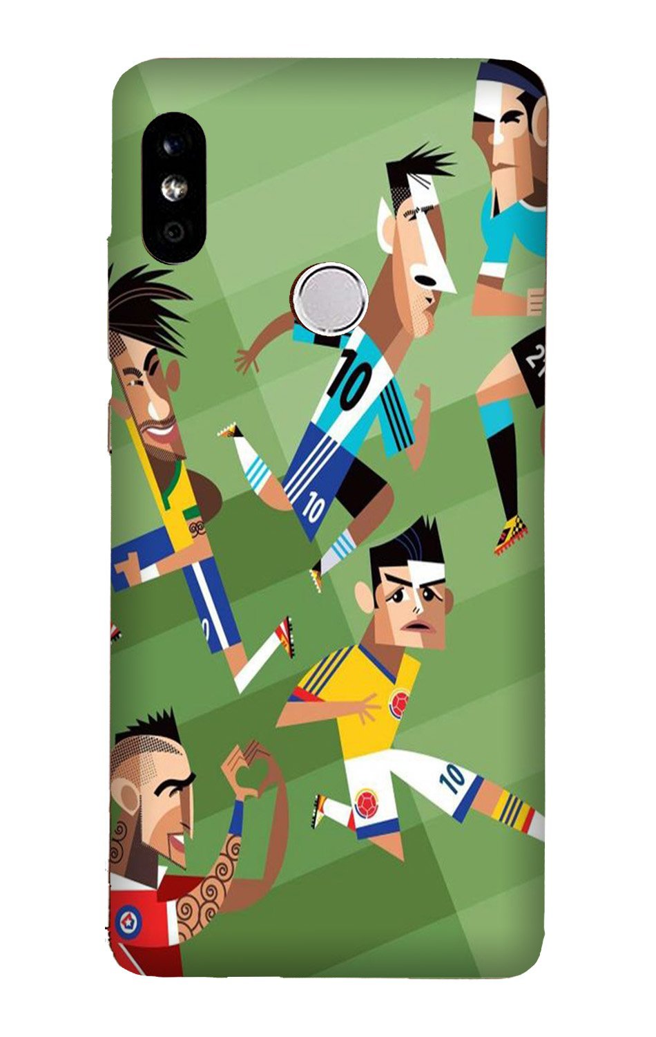 Football Case for Xiaomi Redmi Y3 (Design - 166) Football Case for Xiaomi Redmi Y3 (Design - 166)