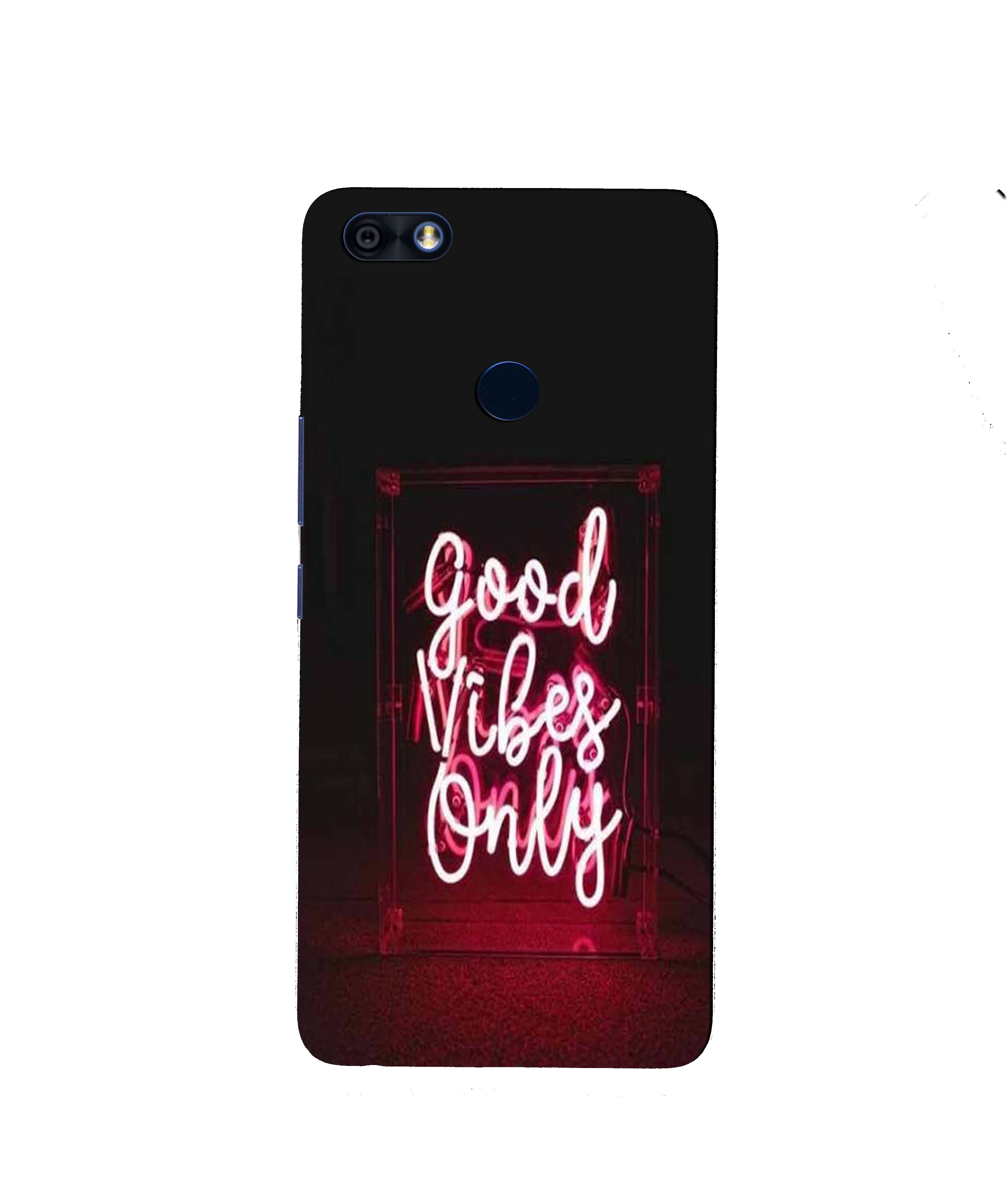 Good Vibes Only Mobile Back Case for Infinix Note 5 / Note 5 Pro (Design - 354) Good Vibes Only Mobile Back Case for Infinix Note 5 / Note 5 Pro (Design - 354)