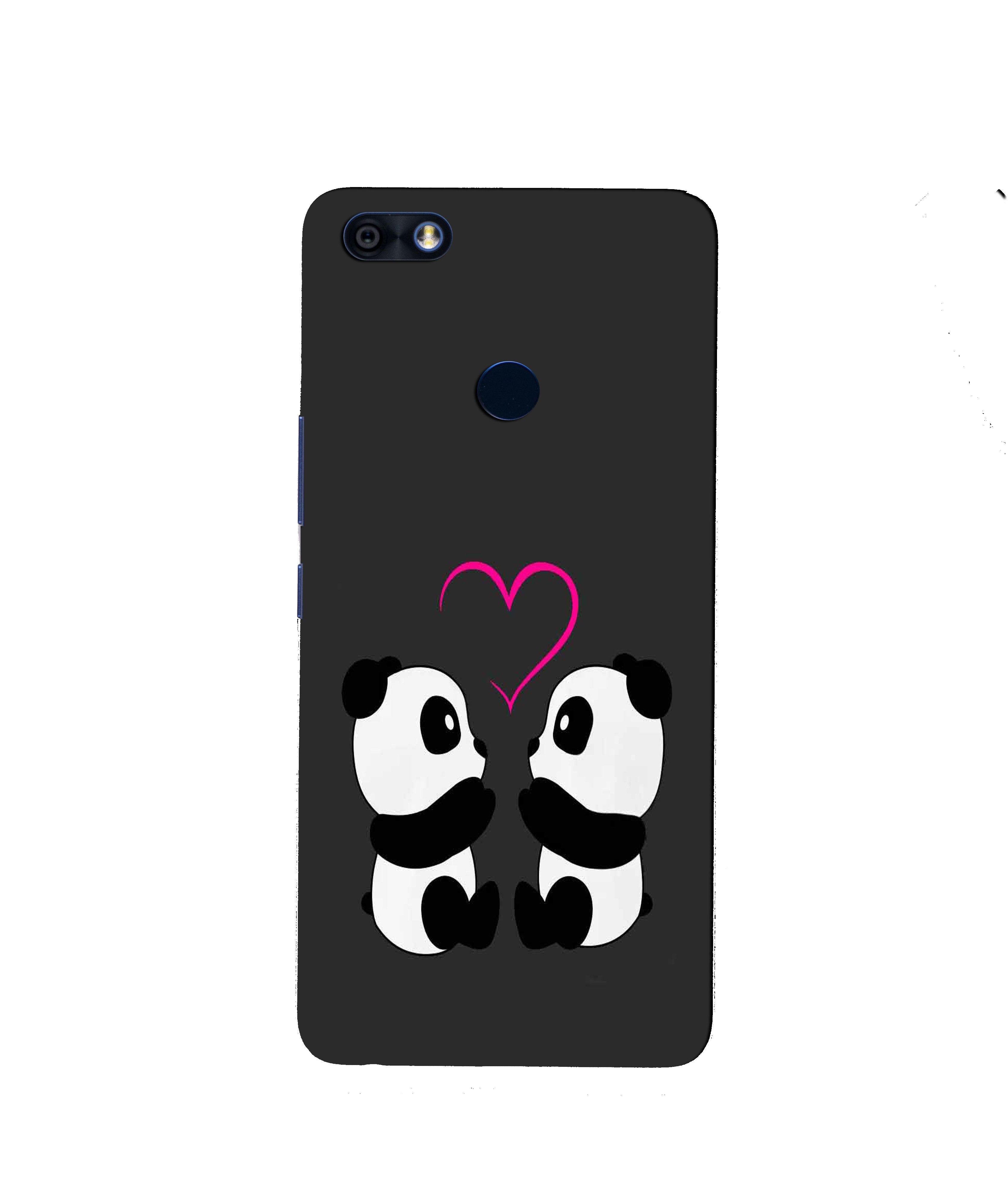 Panda Love Mobile Back Case for Infinix Note 5 / Note 5 Pro (Design - 398) Panda Love Mobile Back Case for Infinix Note 5 / Note 5 Pro (Design - 398)