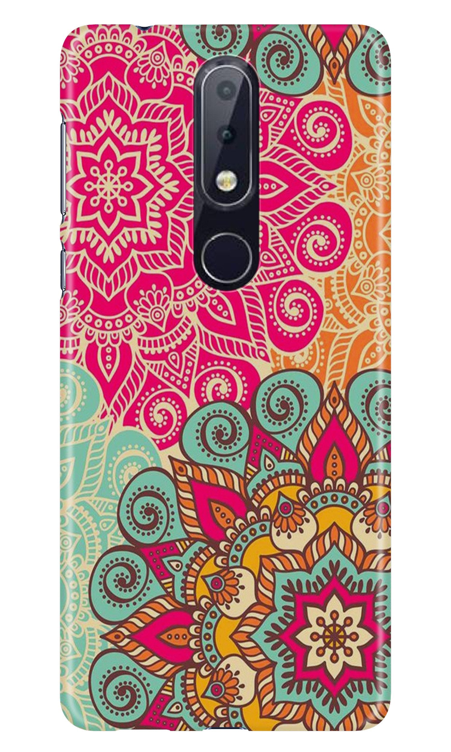 Rangoli art Case for Nokia 6.1 Plus Rangoli art Case for Nokia 6.1 Plus