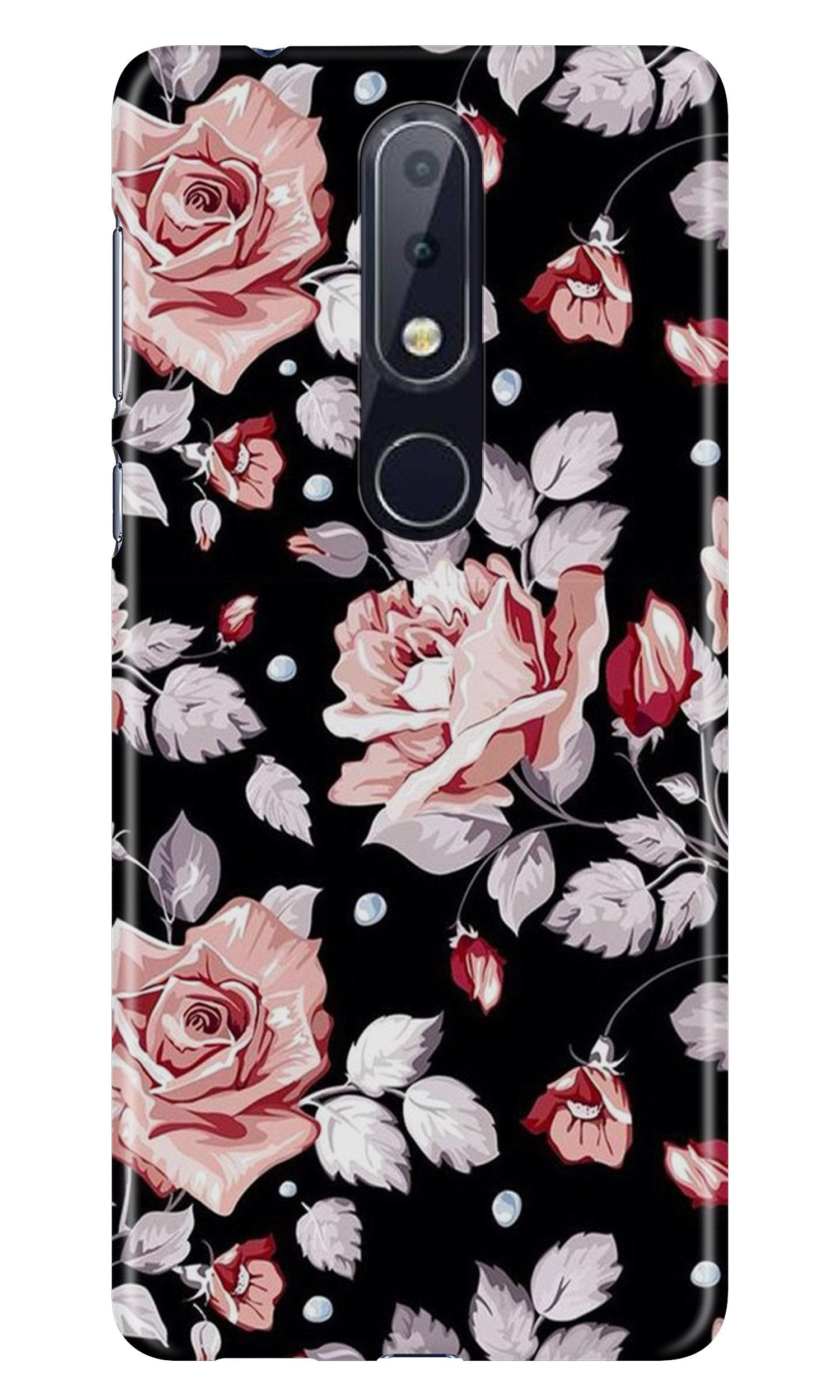 Pink rose Case for Nokia 5.1 Plus Pink rose Case for Nokia 5.1 Plus