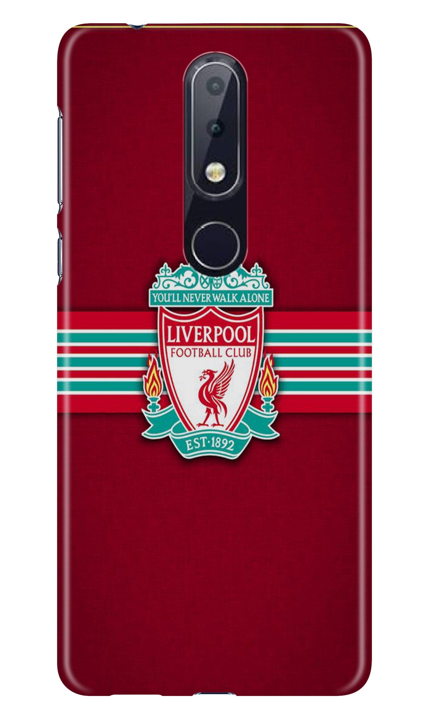 Liverpool Case for Nokia 6.1 Plus (Design - 171) Liverpool Case for Nokia 6.1 Plus (Design - 171)