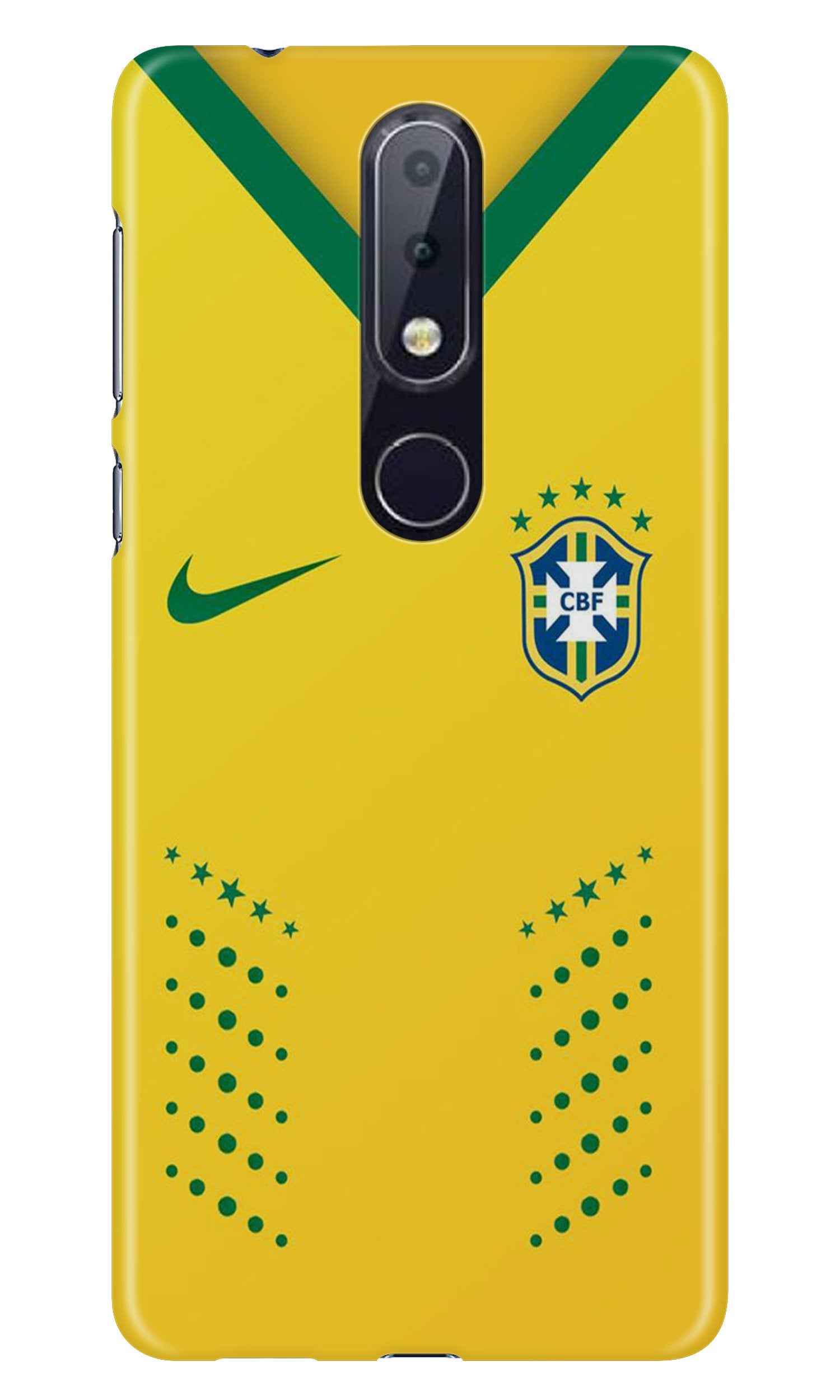 Brazil Case for Nokia 6.1 Plus (Design - 176) Brazil Case for Nokia 6.1 Plus (Design - 176)