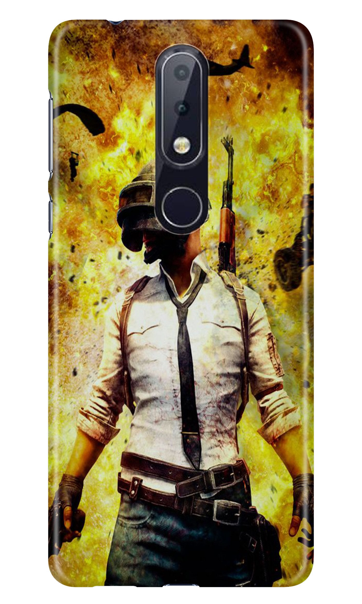 Pubg Case for Nokia 6.1 Plus (Design - 180) Pubg Case for Nokia 6.1 Plus (Design - 180)