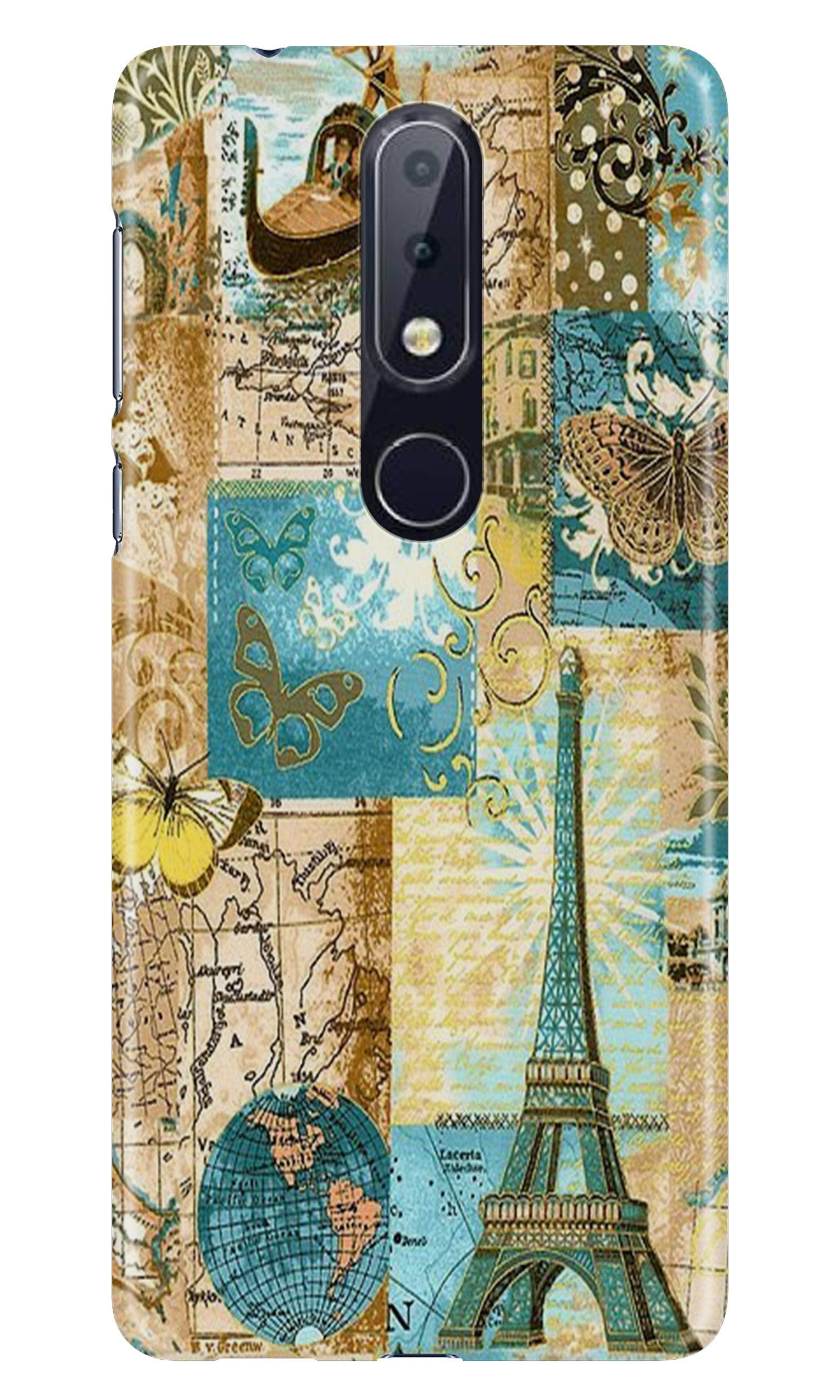 Travel Eiffel Tower Case for Nokia 4.2 (Design No. 206) Travel Eiffel Tower Case for Nokia 4.2 (Design No. 206)