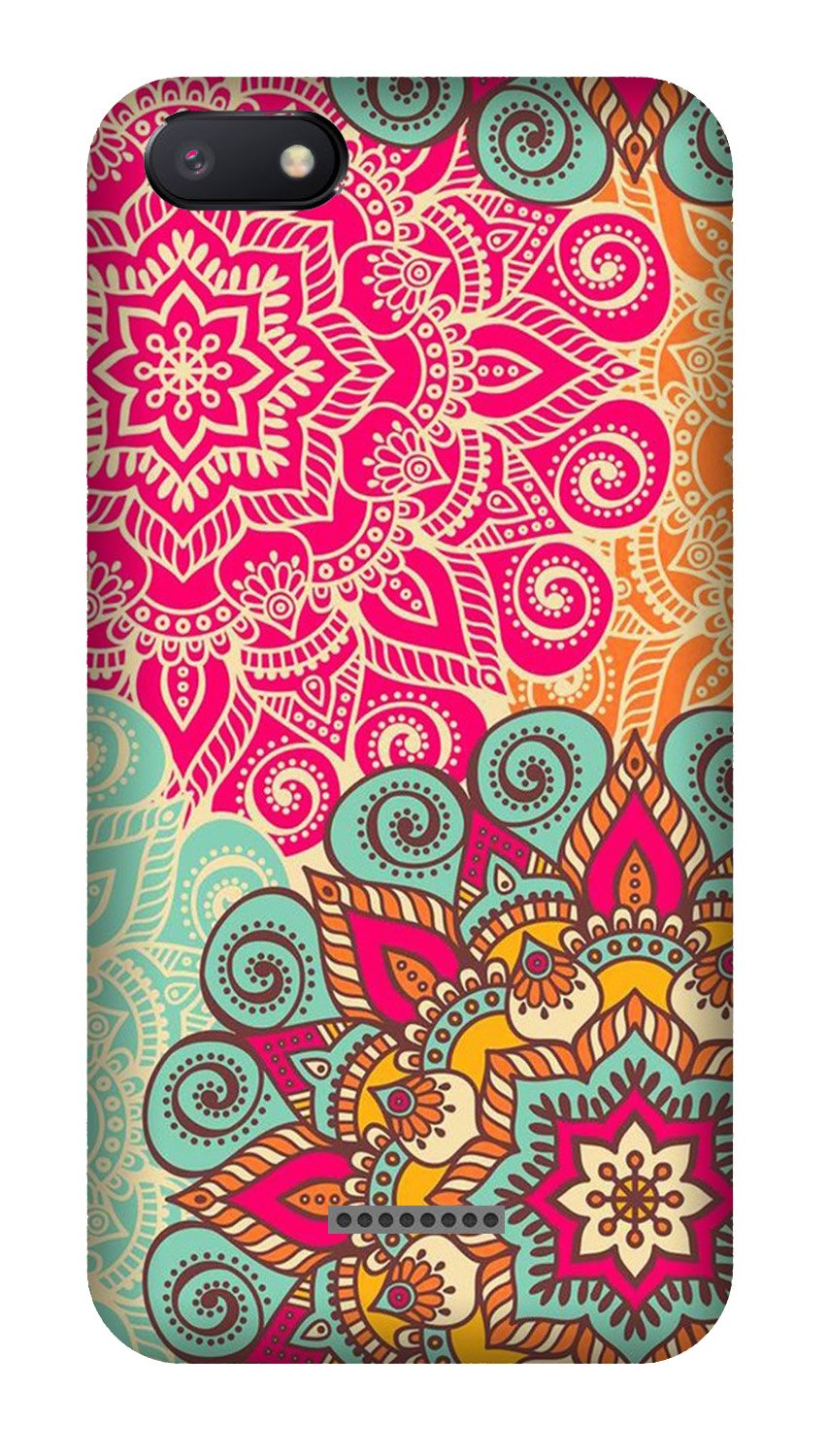 Rangoli art Case for Redmi 6A Rangoli art Case for Redmi 6A