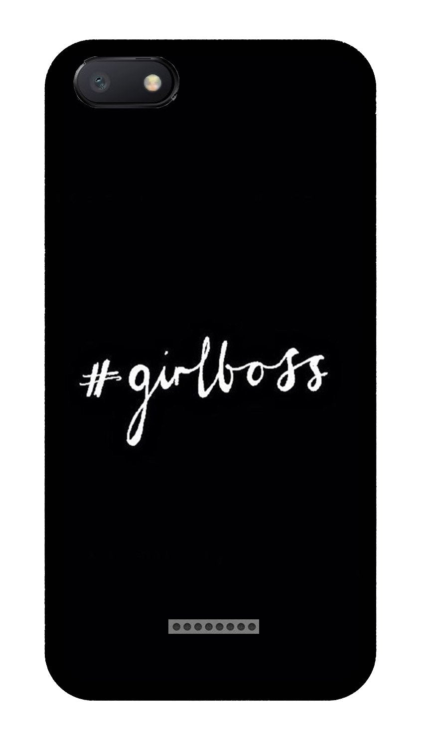 #GirlBoss Case for Xiaomi Redmi 6A (Design No. 266) #GirlBoss Case for Xiaomi Redmi 6A (Design No. 266)