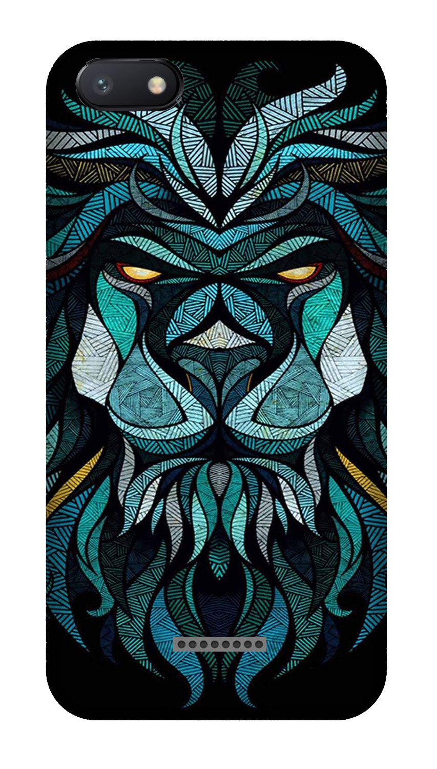 Lion Mobile Back Case for Redmi 6A (Design - 314) Lion Mobile Back Case for Redmi 6A (Design - 314)