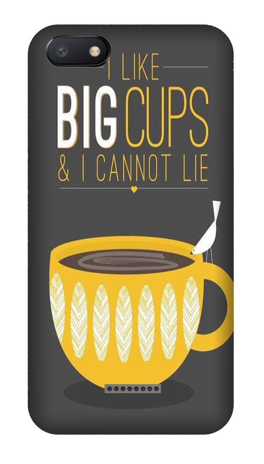 Big Cups Coffee Mobile Back Case for Redmi 6A (Design - 352) Big Cups Coffee Mobile Back Case for Redmi 6A (Design - 352)