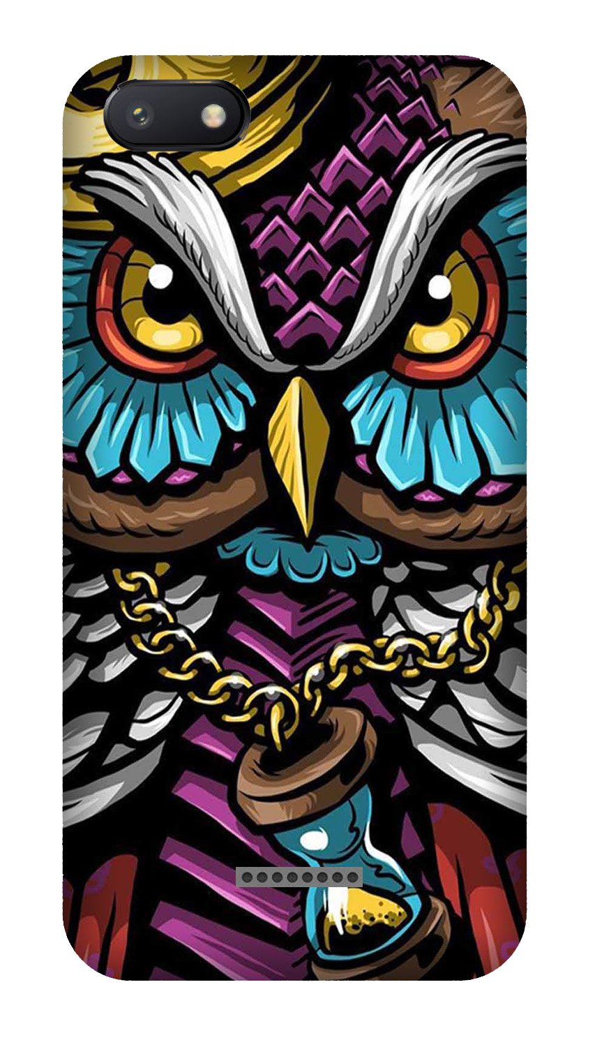 Owl Mobile Back Case for Redmi 6A (Design - 359) Owl Mobile Back Case for Redmi 6A (Design - 359)