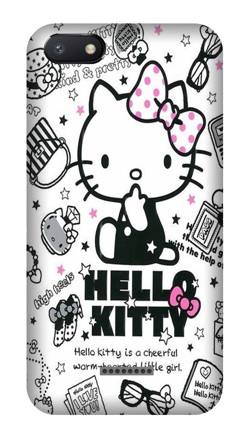 Hello Kitty Mobile Back Case for Redmi 6A (Design - 361) Hello Kitty Mobile Back Case for Redmi 6A (Design - 361)