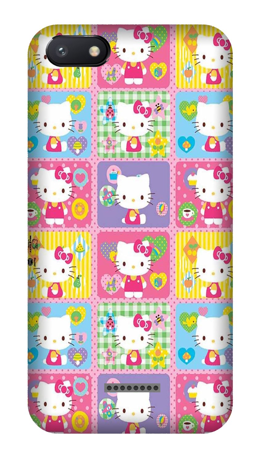 Kitty Mobile Back Case for Redmi 6A (Design - 400) Kitty Mobile Back Case for Redmi 6A (Design - 400)