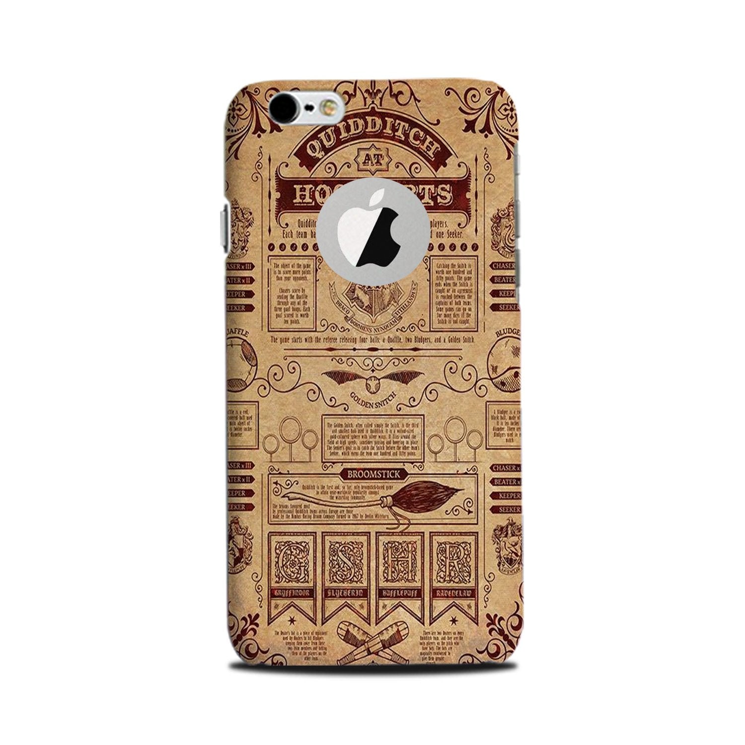 Hogwarts Mobile Back Case for iPhone 6 Plus / 6s Plus Logo Cut (Design - 304) Hogwarts Mobile Back Case for iPhone 6 Plus / 6s Plus Logo Cut (Design - 304)