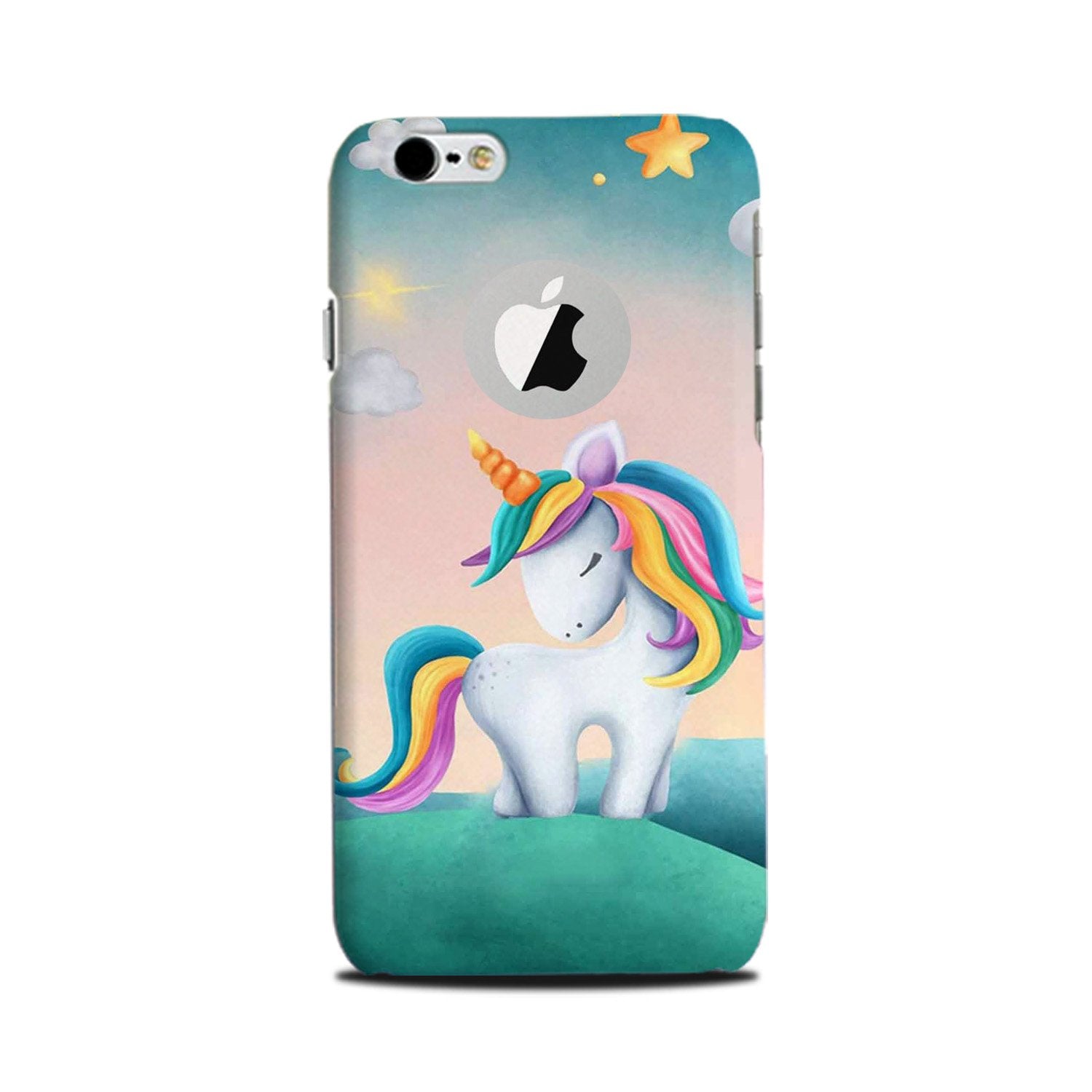 Unicorn Mobile Back Case for iPhone 6 Plus / 6s Plus Logo Cut (Design - 366) Unicorn Mobile Back Case for iPhone 6 Plus / 6s Plus Logo Cut (Design - 366)