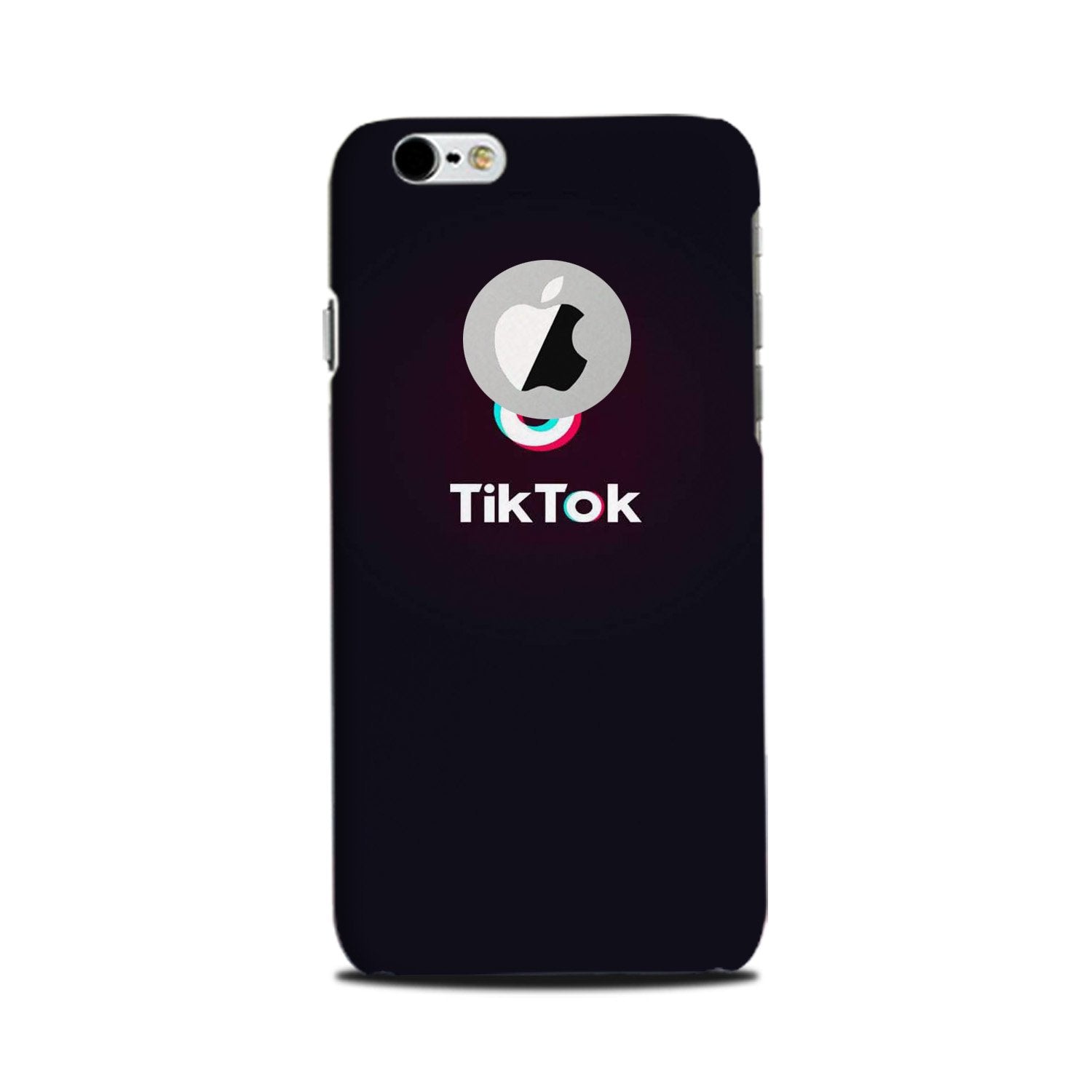 Tiktok Mobile Back Case for iPhone 6 Plus / 6s Plus Logo Cut (Design - 396) Tiktok Mobile Back Case for iPhone 6 Plus / 6s Plus Logo Cut (Design - 396)