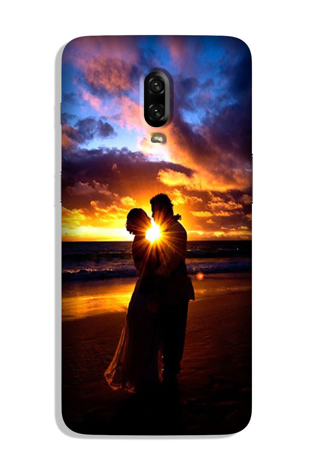 Couple Sea shore Case for OnePlus 6T Couple Sea shore Case for OnePlus 6T