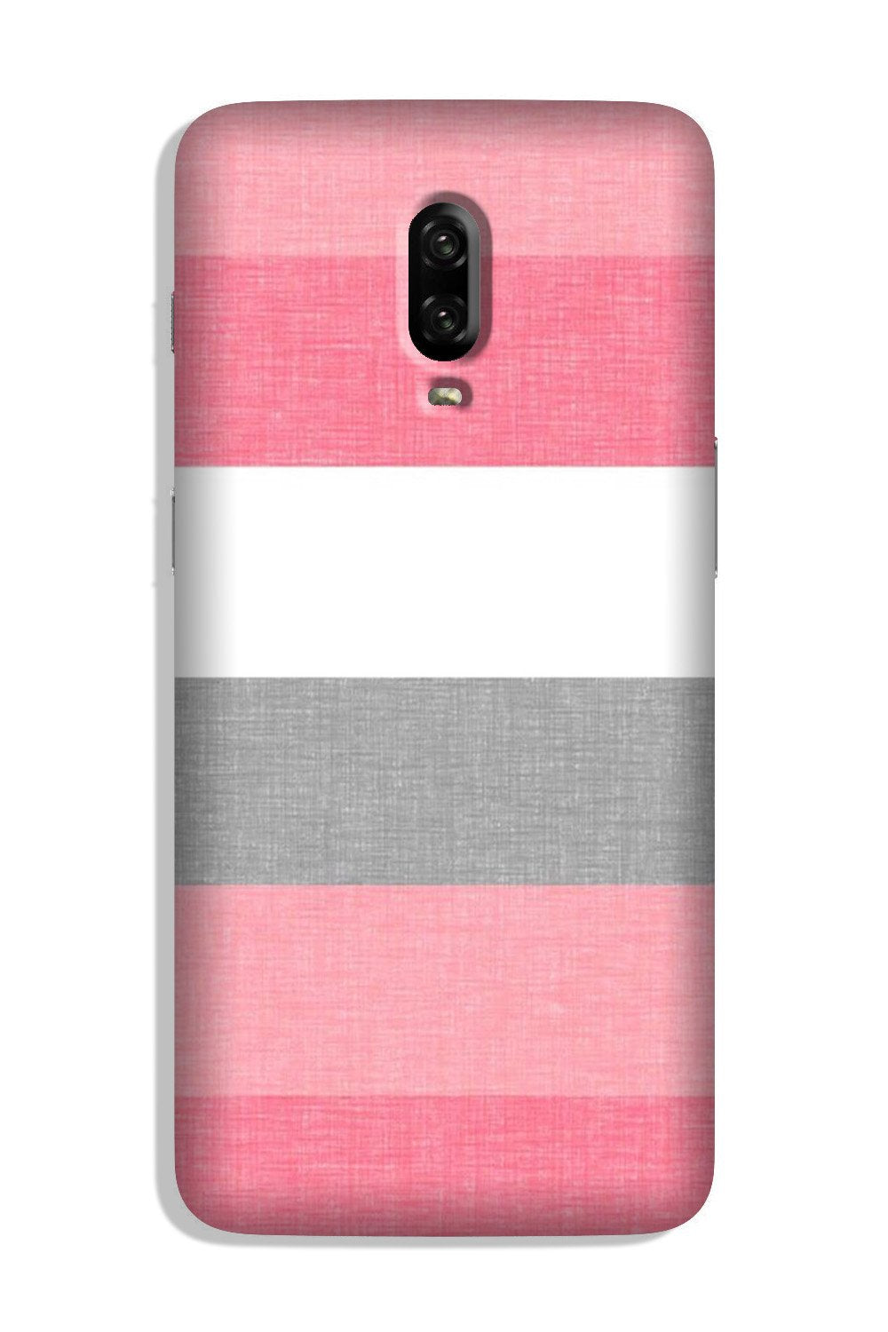 Pink white pattern Case for OnePlus 6T Pink white pattern Case for OnePlus 6T