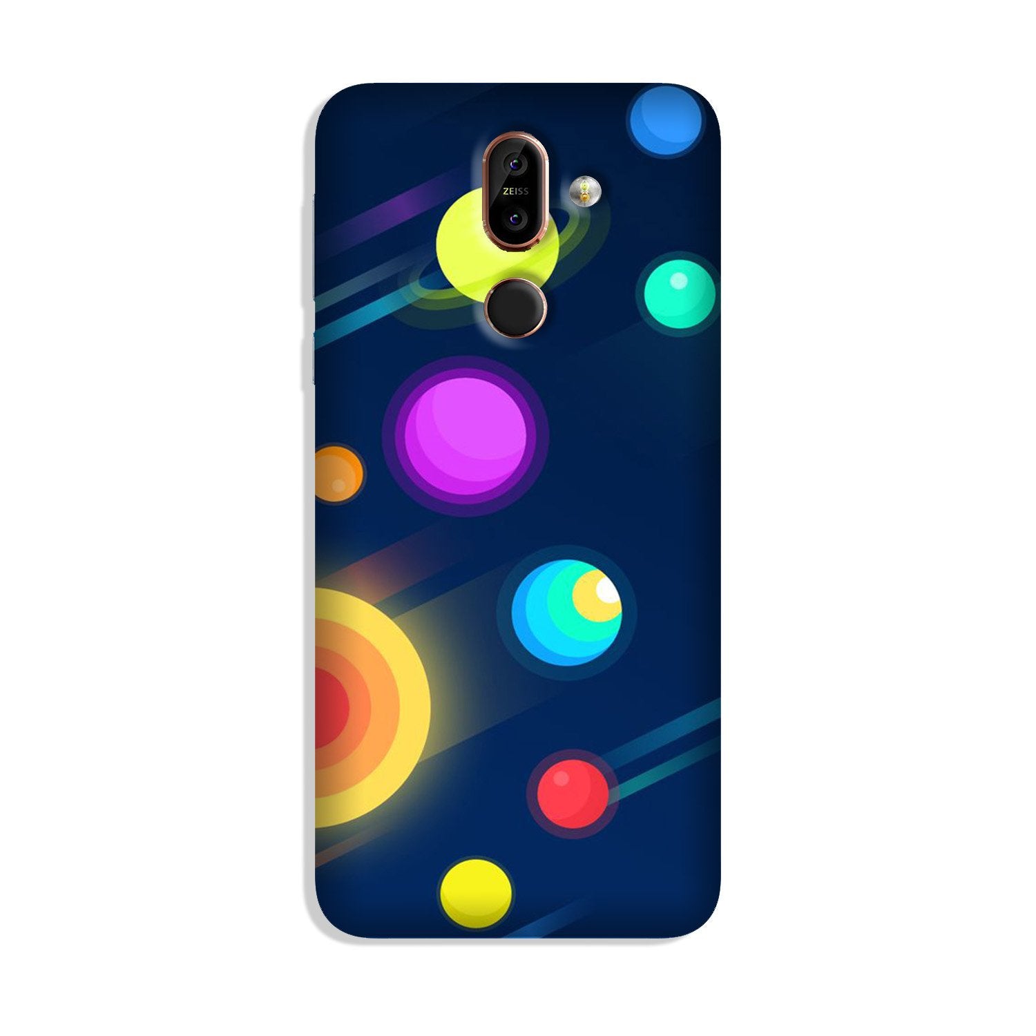 Solar Planet Case for Nokia 8.1 (Design - 197) Solar Planet Case for Nokia 8.1 (Design - 197)