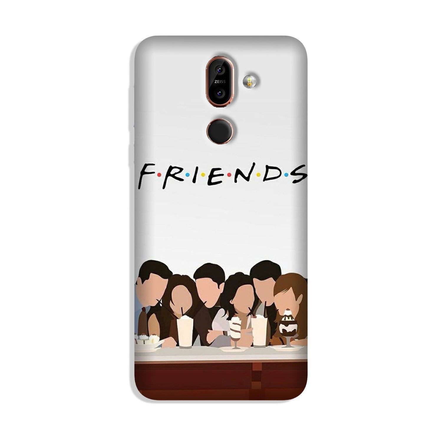 Friends Case for Nokia 8.1 (Design - 200) Friends Case for Nokia 8.1 (Design - 200)