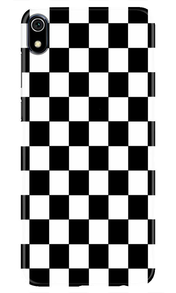 Black White Boxes Mobile Back Case for Redmi 7A (Design - 372) Black White Boxes Mobile Back Case for Redmi 7A (Design - 372)