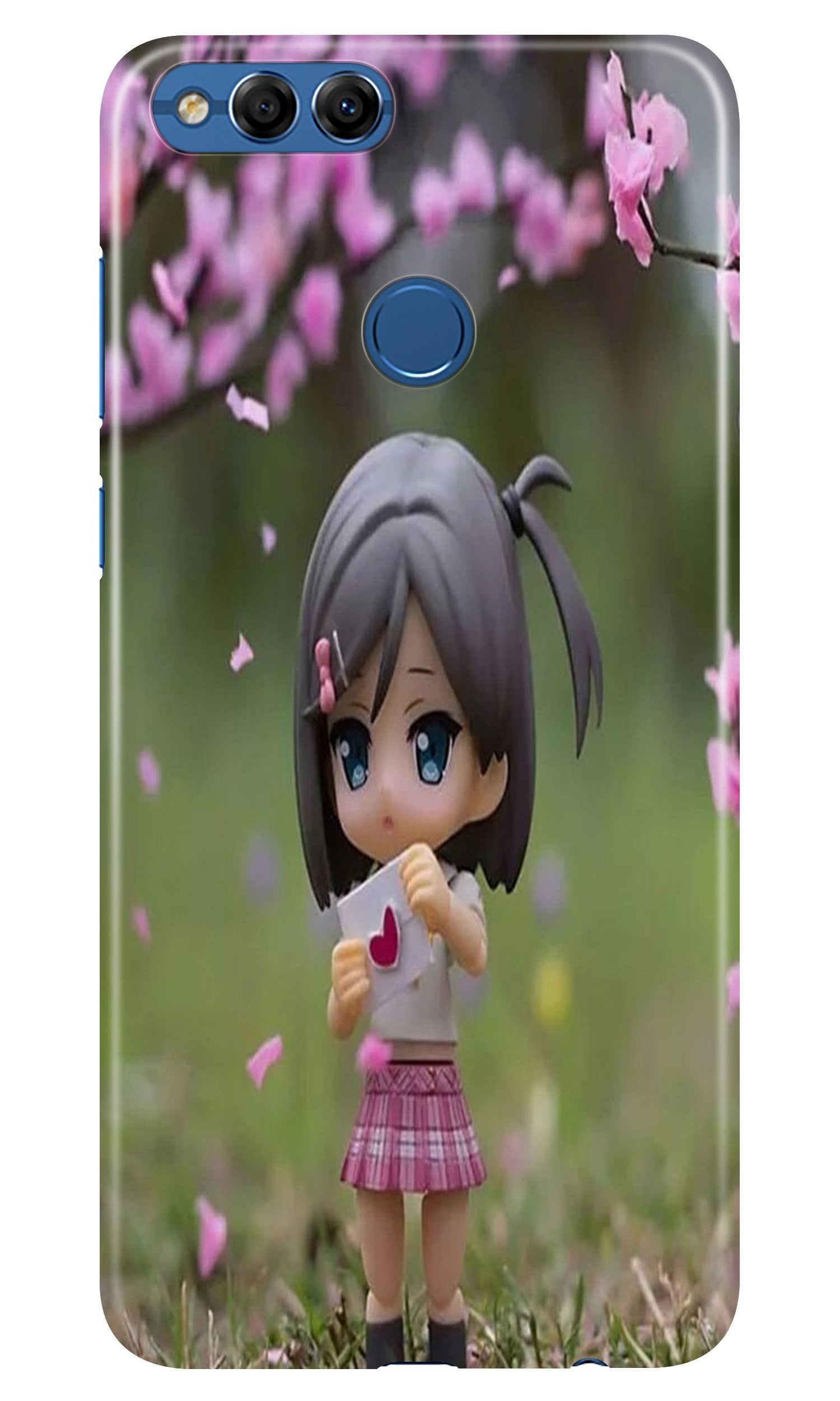 Cute Girl Mobile Back Case for Huawei Honor 7C (Design - 92) Cute Girl Case for Huawei Honor 7C