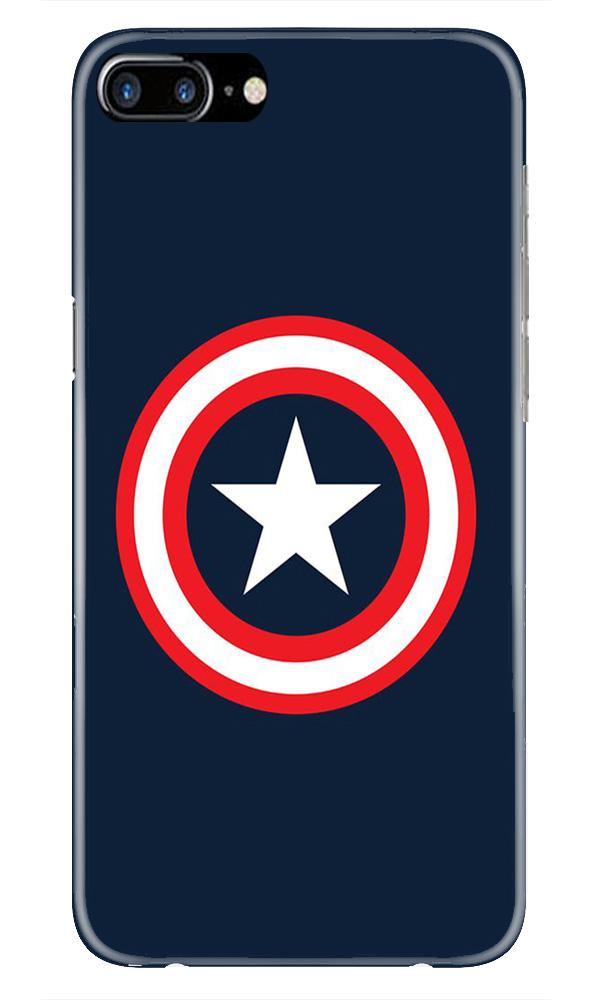Captain America Mobile Back Case for iPhone 7 Plus (Design - 42) Captain America Case for iPhone 7 Plus