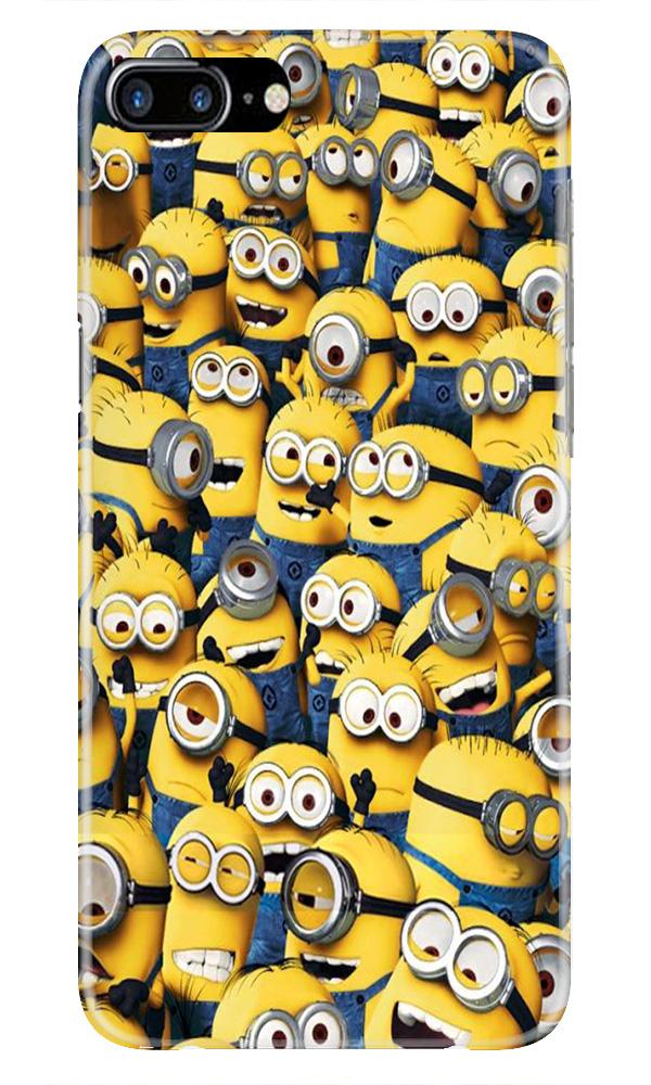 Minions Mobile Back Case for iPhone 7 Plus (Design - 126) Minions Case for iPhone 7 Plus (Design - 126)
