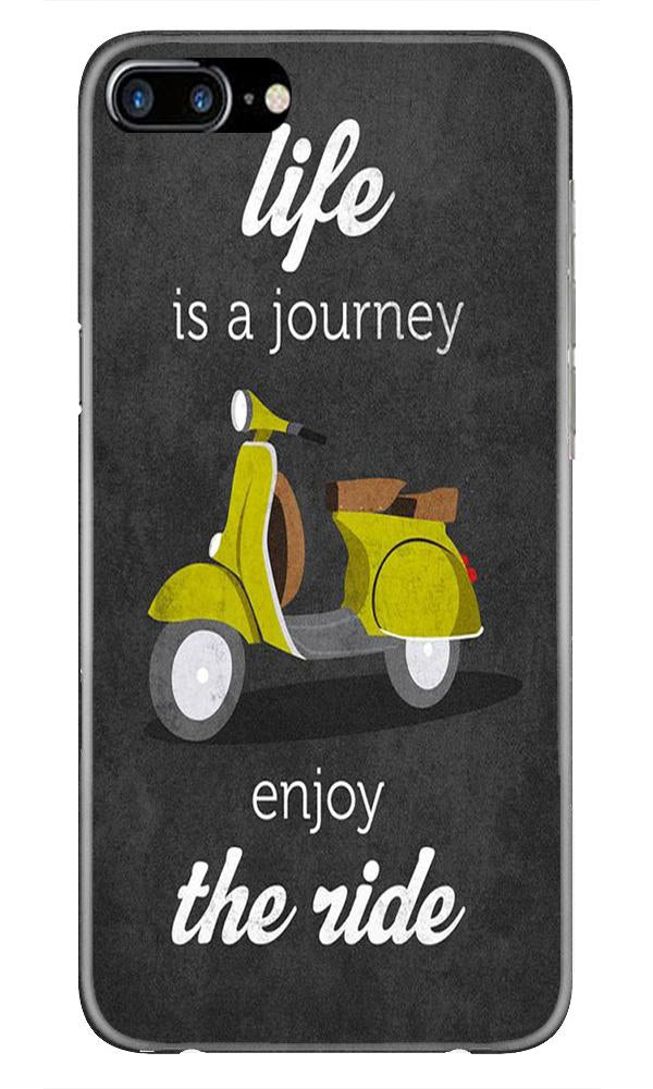 Life is a Journey Mobile Back Case for iPhone 7 Plus (Design - 261) Life is a Journey Case for iPhone 7 Plus (Design No. 261)