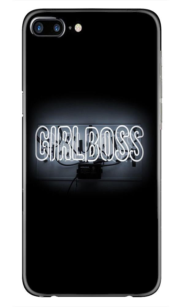 Girl Boss Black Mobile Back Case for iPhone 7 Plus (Design - 268) Girl Boss Black Case for iPhone 7 Plus (Design No. 268)