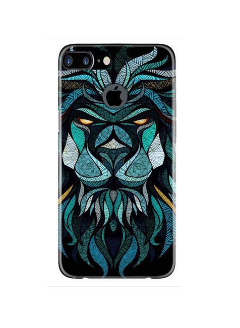 Lion Mobile Back Case for iPhone 7 Plus Logo Cut (Design - 314) Lion Mobile Back Case for iPhone 7 Plus Logo Cut (Design - 314)