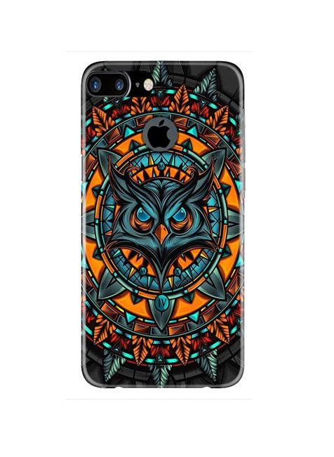 Owl Mobile Back Case for iPhone 7 Plus Logo Cut (Design - 360) Owl Mobile Back Case for iPhone 7 Plus Logo Cut (Design - 360)