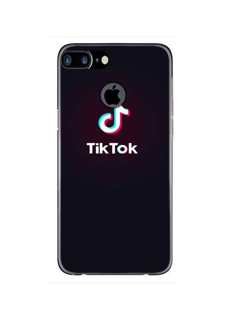 Tiktok Mobile Back Case for iPhone 7 Plus Logo Cut (Design - 396) Tiktok Mobile Back Case for iPhone 7 Plus Logo Cut (Design - 396)