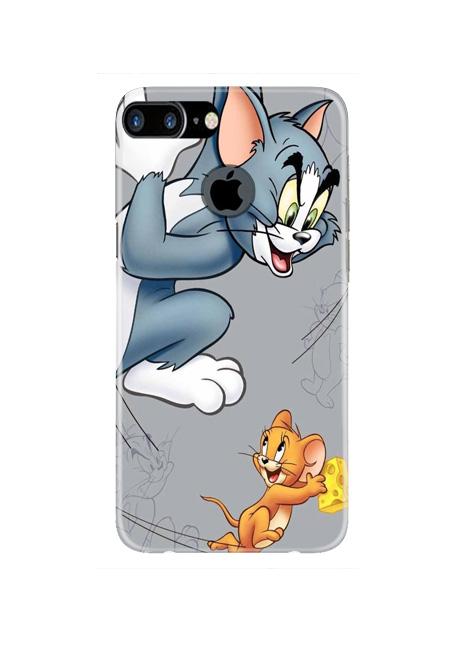 Tom n Jerry Mobile Back Case for iPhone 7 Plus Logo Cut (Design - 399)