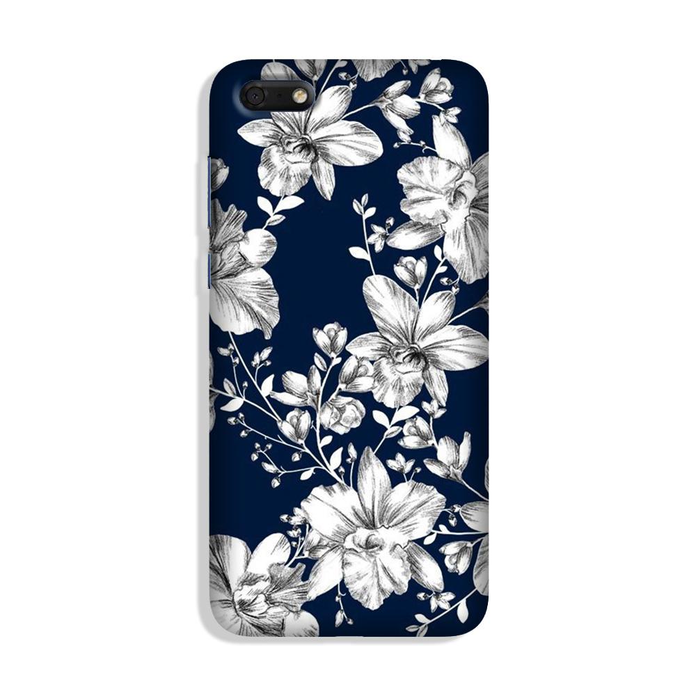 White flowers Blue Background Case for Redmi Y1 Lite White flowers Blue Background Case for Redmi Y1 Lite