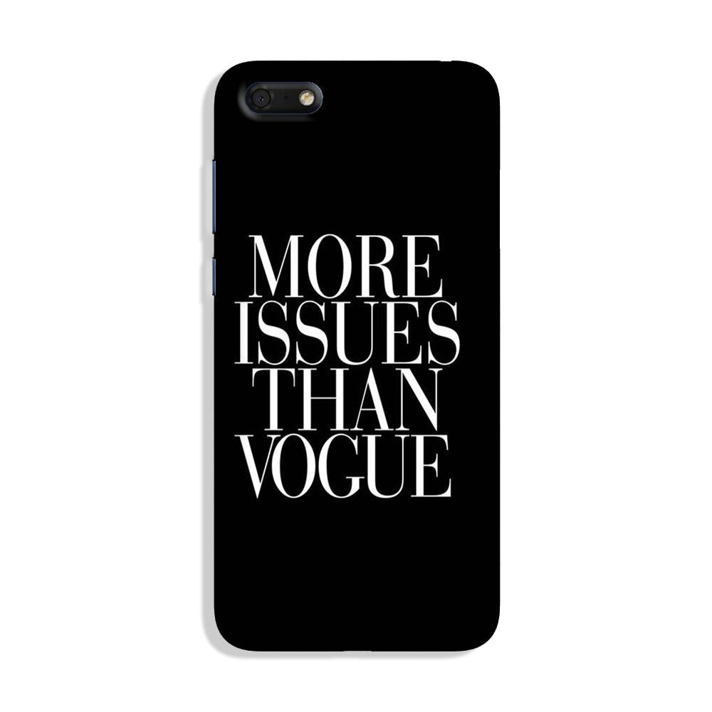 More Issues than Vague Case for Honor 7S More Issues than Vague Case for Honor 7S