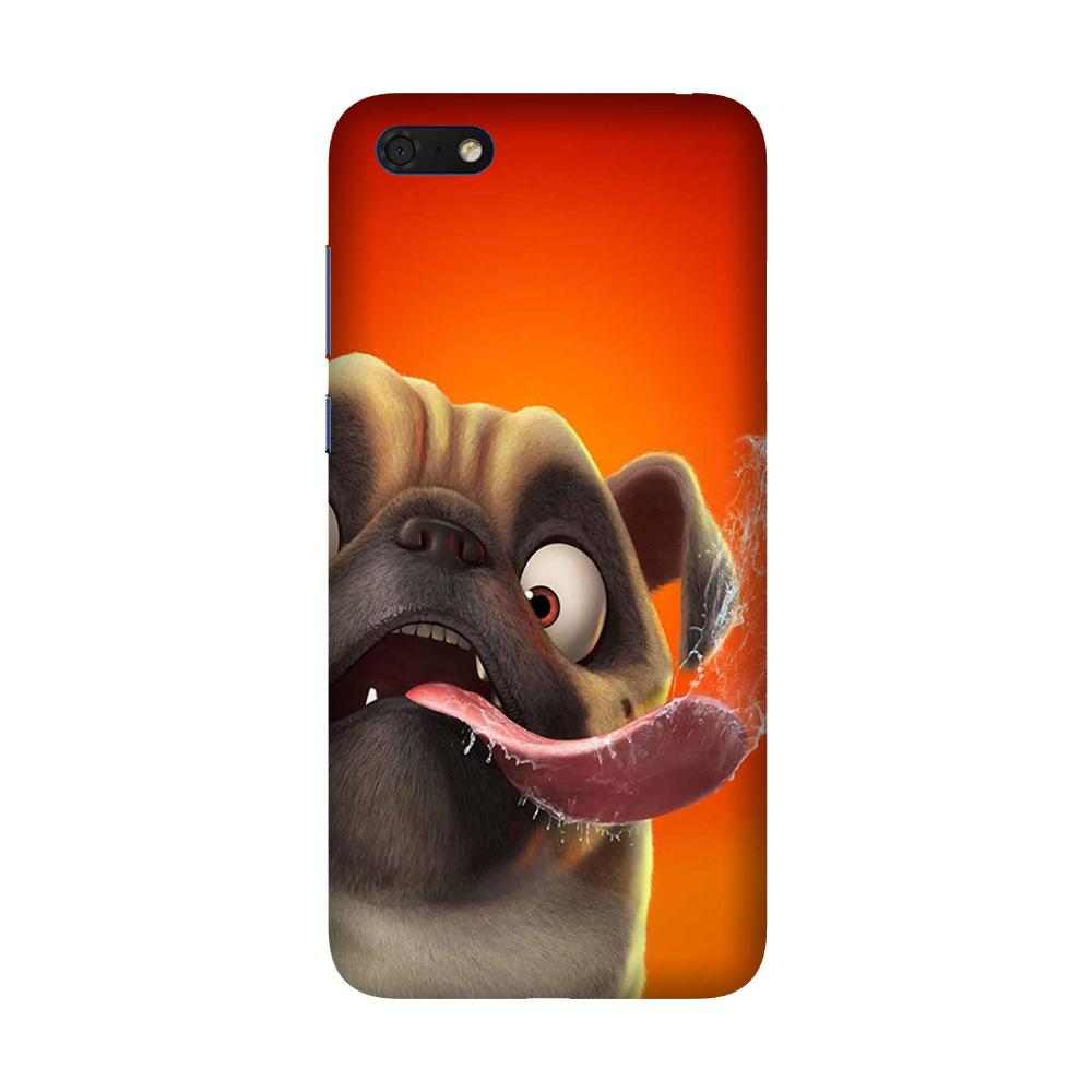 Dog Mobile Back Case for Honor 7S (Design - 343) Dog Mobile Back Case for Honor 7S (Design - 343)