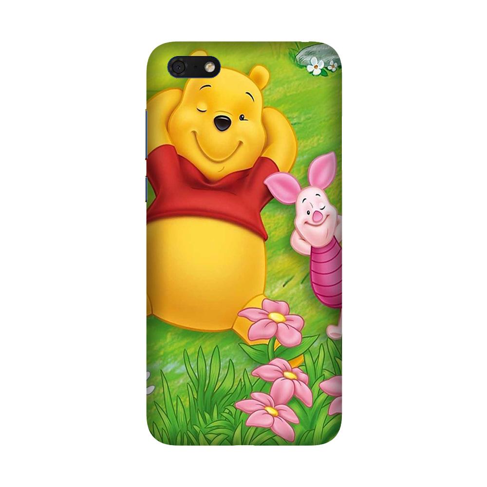 Winnie The Pooh Mobile Back Case for Honor 7S (Design - 348) Winnie The Pooh Mobile Back Case for Honor 7S (Design - 348)
