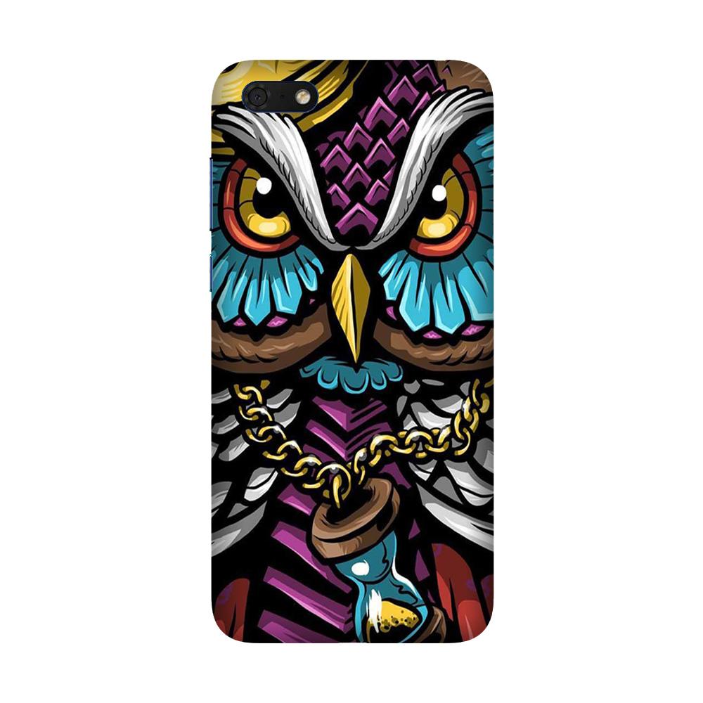 Owl Mobile Back Case for Honor 7S (Design - 359) Owl Mobile Back Case for Honor 7S (Design - 359)