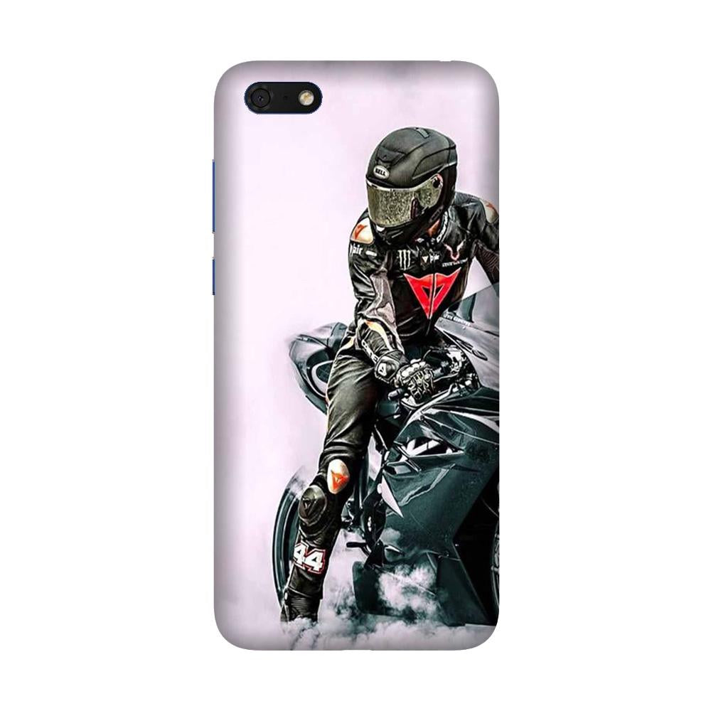 Biker Mobile Back Case for Honor 7S (Design - 383) Biker Mobile Back Case for Honor 7S (Design - 383)