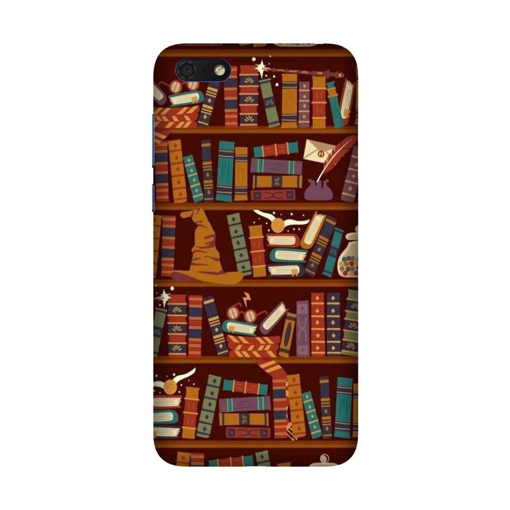 Book Shelf Mobile Back Case for Honor 7S (Design - 390) Book Shelf Mobile Back Case for Honor 7S (Design - 390)