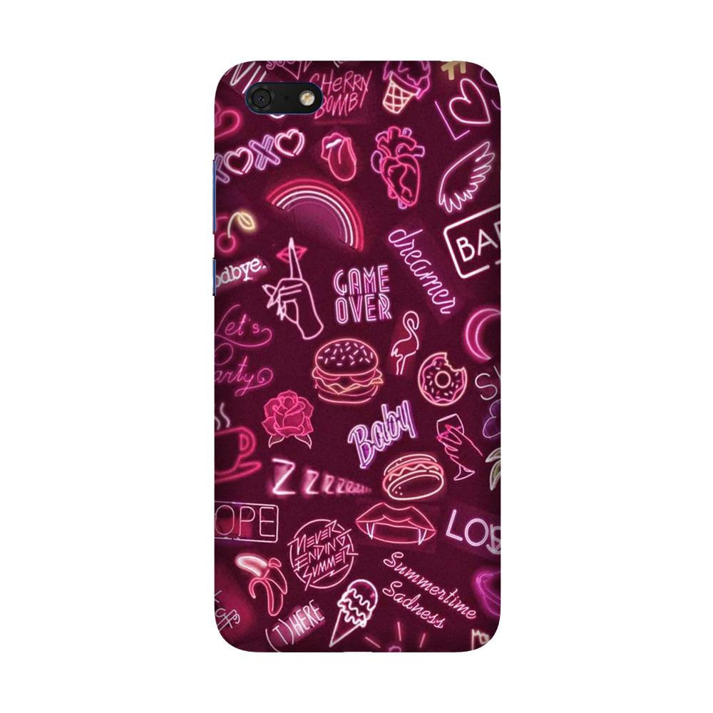 Party Theme Mobile Back Case for Honor 7S (Design - 392) Party Theme Mobile Back Case for Honor 7S (Design - 392)