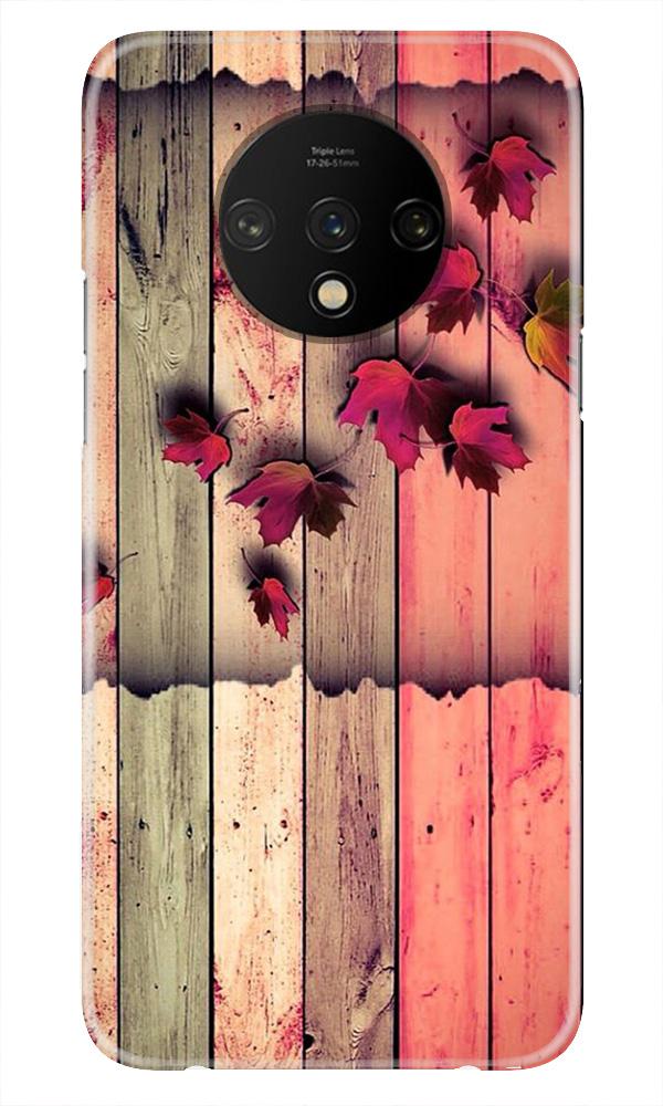 Wooden look2 Mobile Back Case for OnePlus 7T (Design - 56) Wooden look2 Case for OnePlus 7T