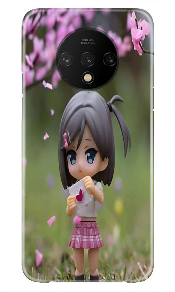 Cute Girl Mobile Back Case for OnePlus 7T (Design - 92) Cute Girl Case for OnePlus 7T